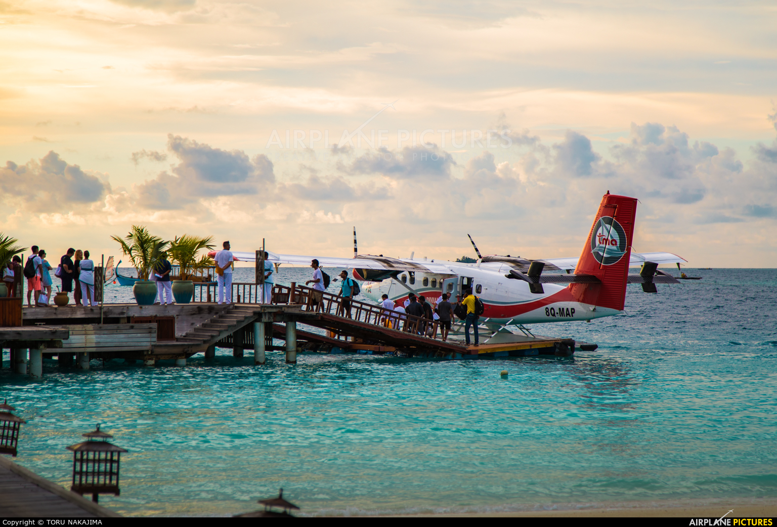 Maldivian Air Taxi 8Q-MAX aircraft at Male Intl