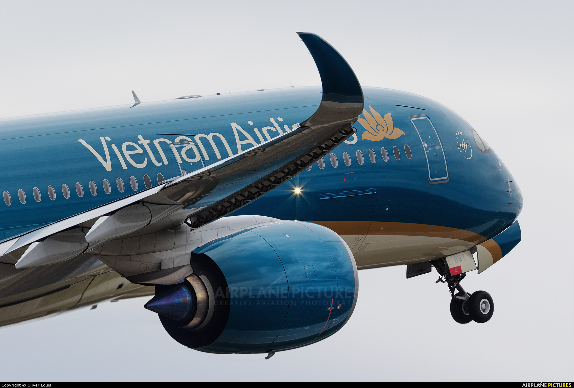 Vietnam Airlines VN-A887 aircraft at Frankfurt