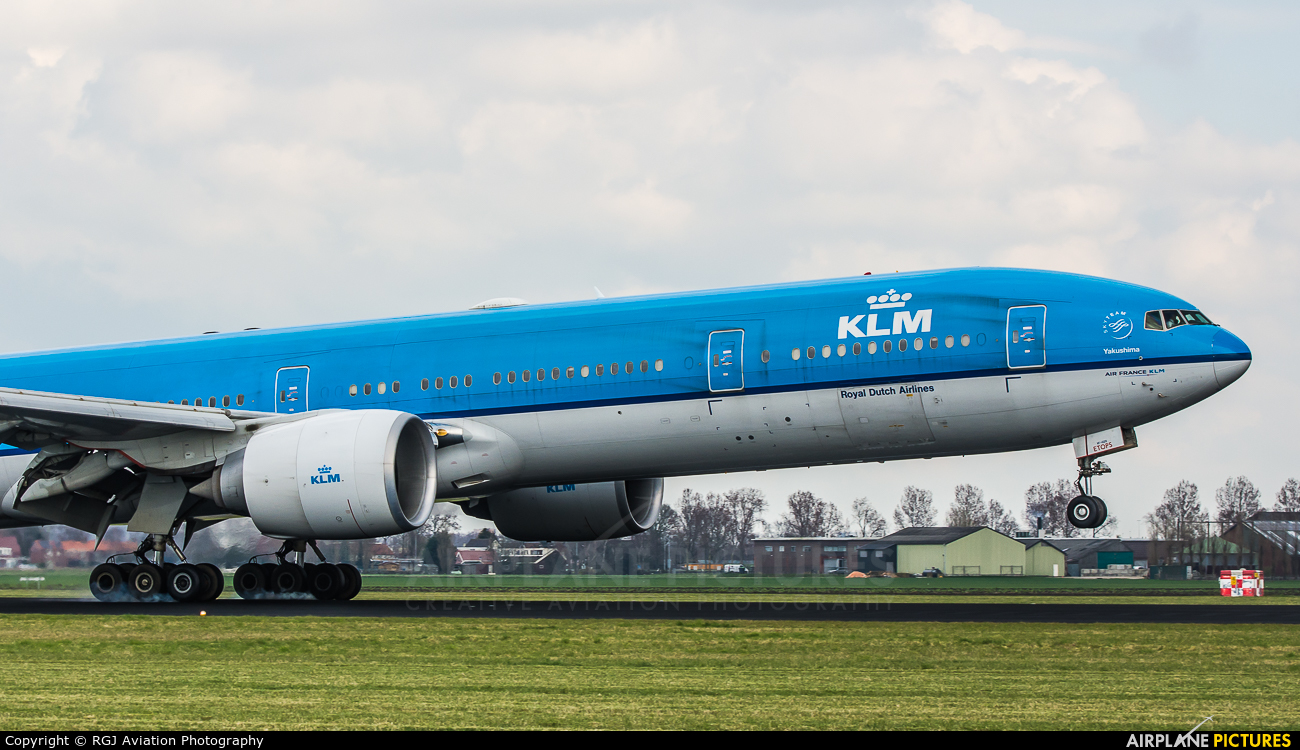 KLM PH-BVF aircraft at Amsterdam - Schiphol