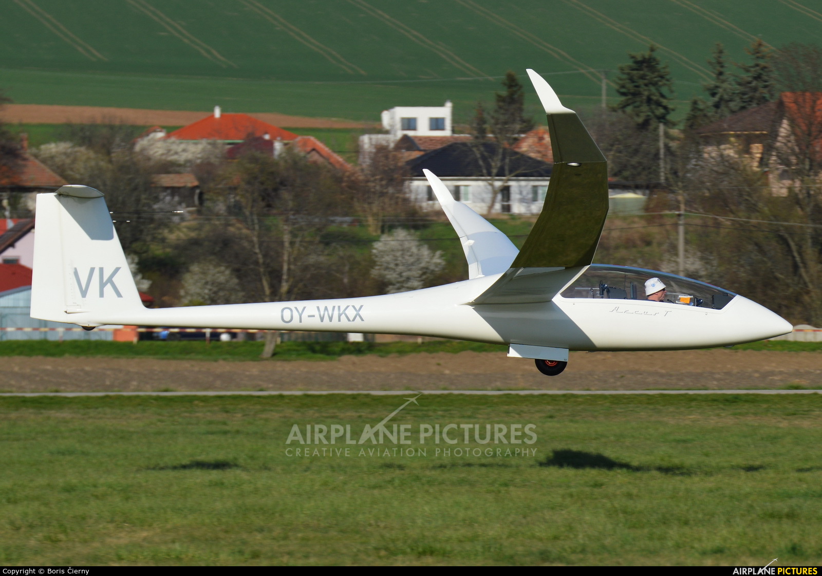 Private OY-WKX aircraft at Nitra