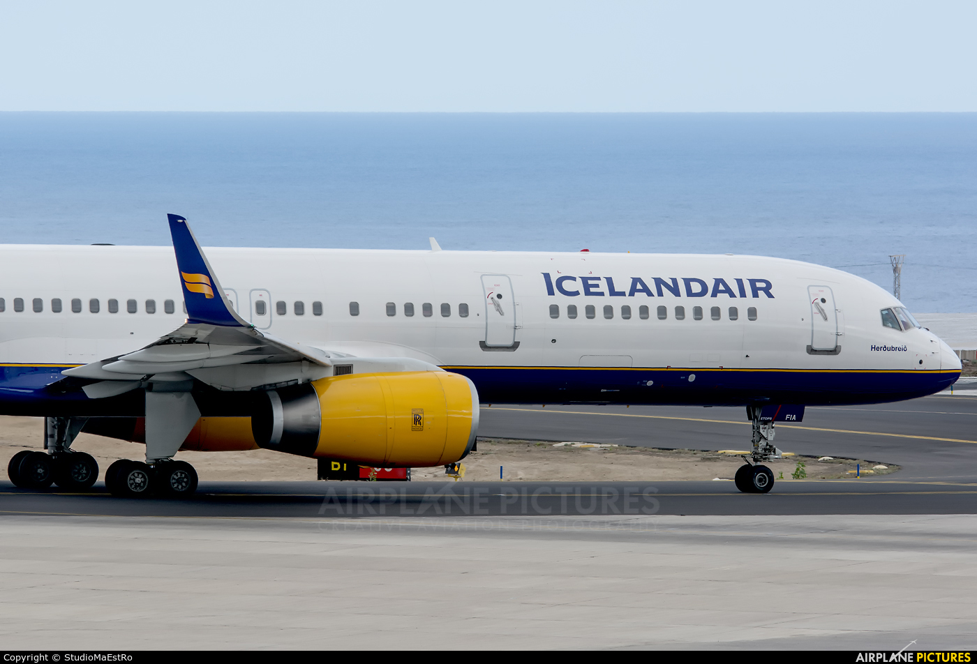 Icelandair TF-FIA aircraft at Tenerife Sur - Reina Sofia