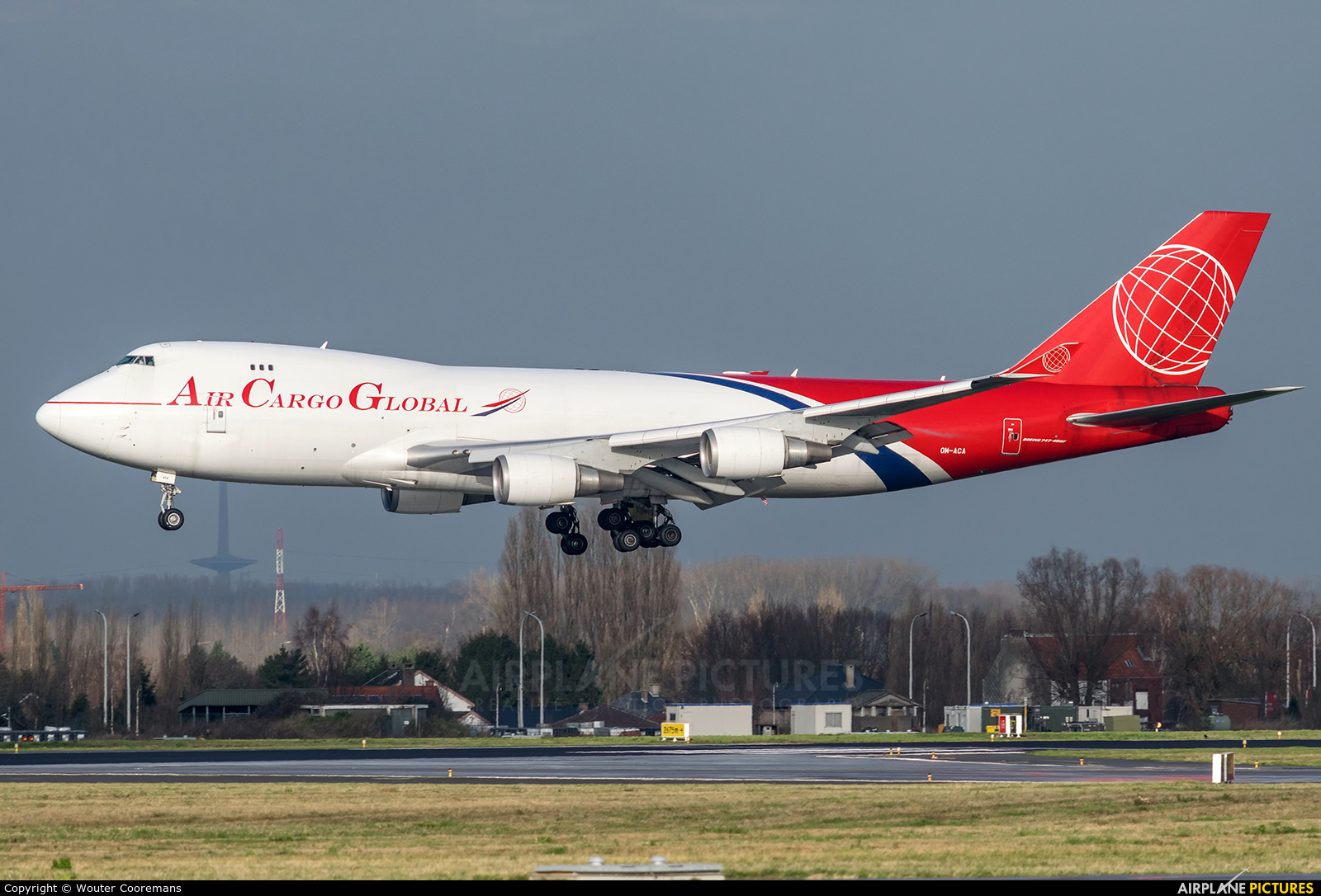 Air Cargo Global OM-ACA aircraft at Brussels - Zaventem