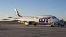 SP-LLF - LOT - Polish Airlines Boeing 737-400 aircraft
