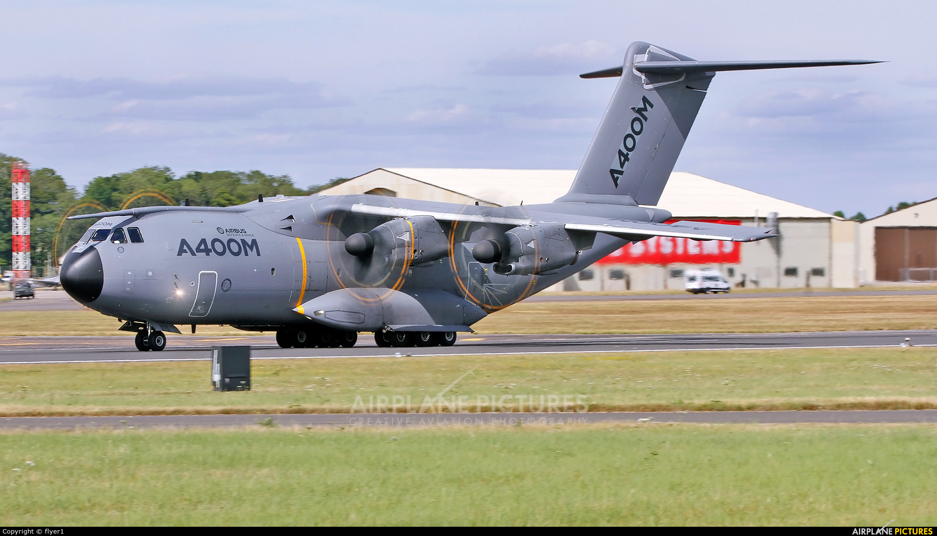 Airbus Military F-WWMZ aircraft at Fairford