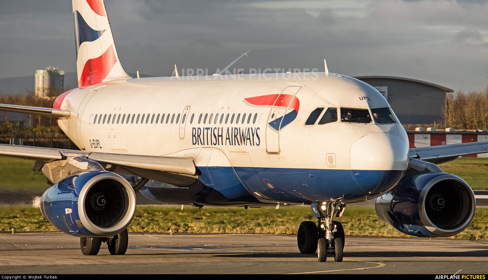 British Airways G-EUPL aircraft at Dublin