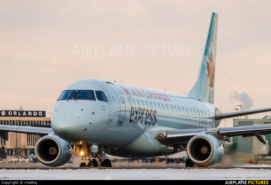 Air Canada Express C-FFYG aircraft at Toronto - Pearson Intl, ON