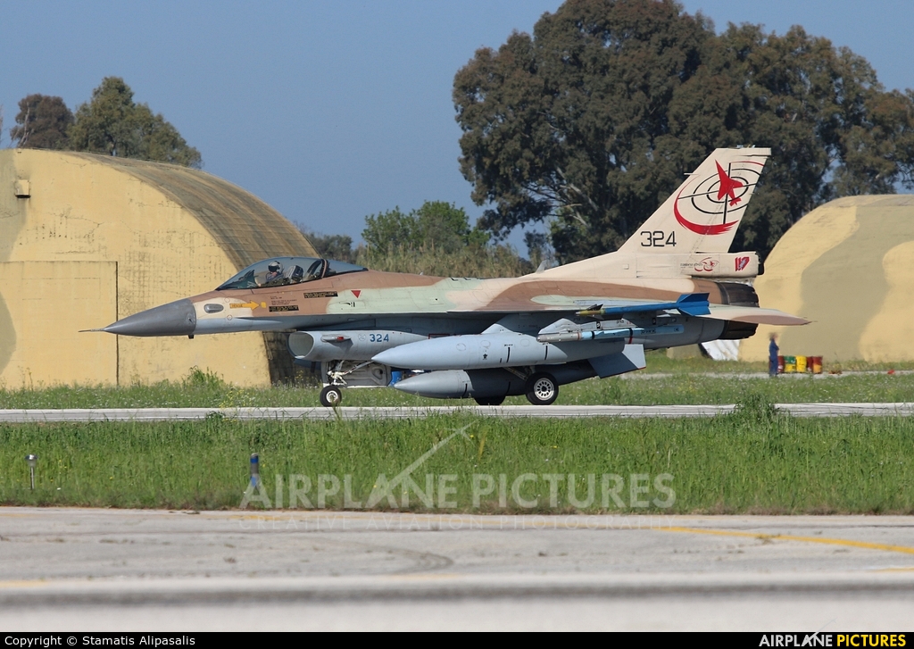 Israel - Defence Force 324 aircraft at Andravida AB