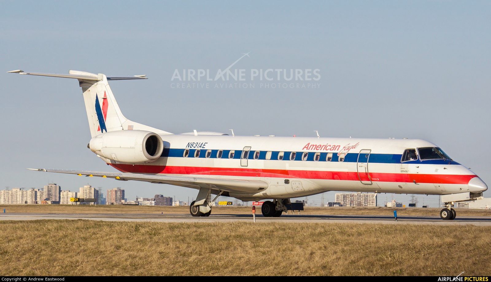 American Eagle N831AE aircraft at Toronto - Pearson Intl, ON