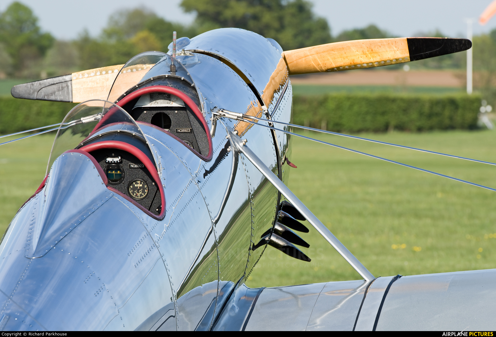 Private NC18923 aircraft at Old Warden