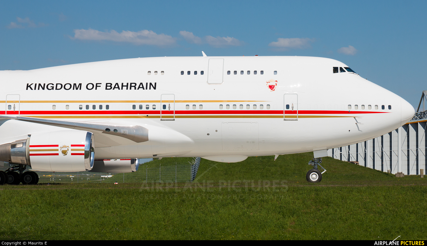 Bahrain Amiri Flight A9C-HAK aircraft at Hamburg - Fuhlsbüttel