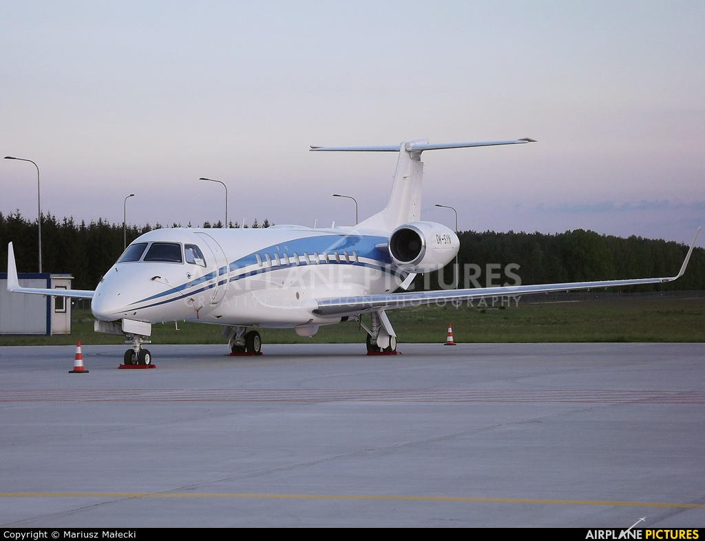 ABS Jets OK-SYN aircraft at Olsztyn Mazury Airport (Szymany)