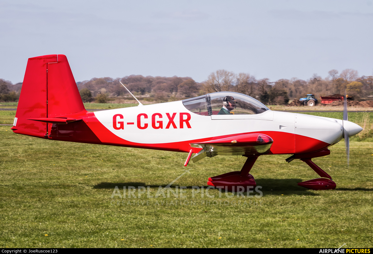 Private G-CGXR aircraft at Sleap Airfield