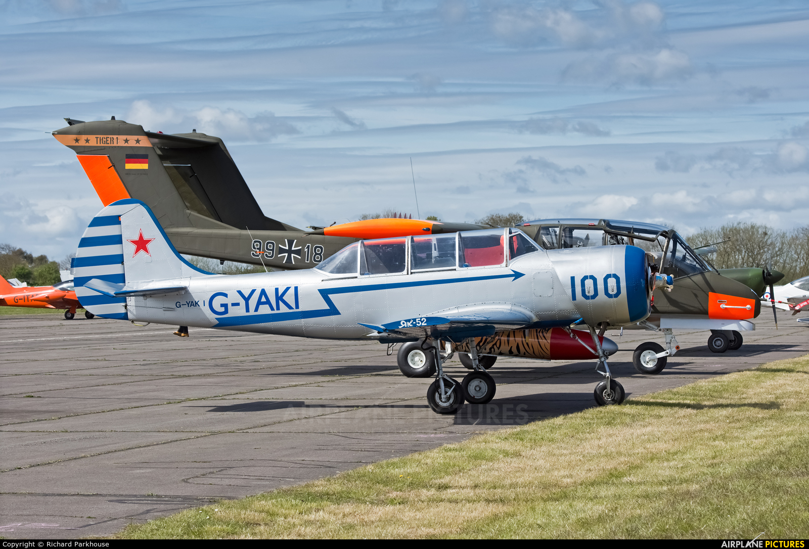 Private G-YAKI aircraft at Abingdon