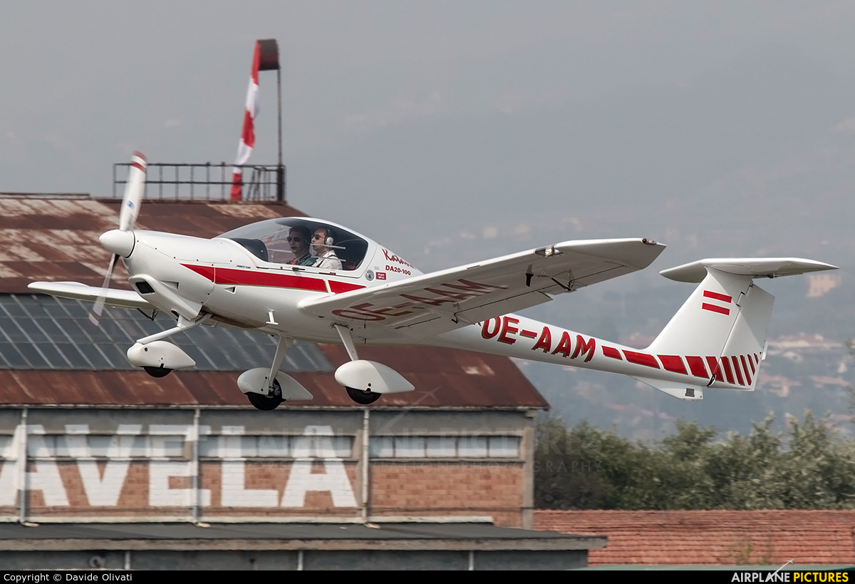 Private OE-AAM aircraft at Verona - Boscomantico