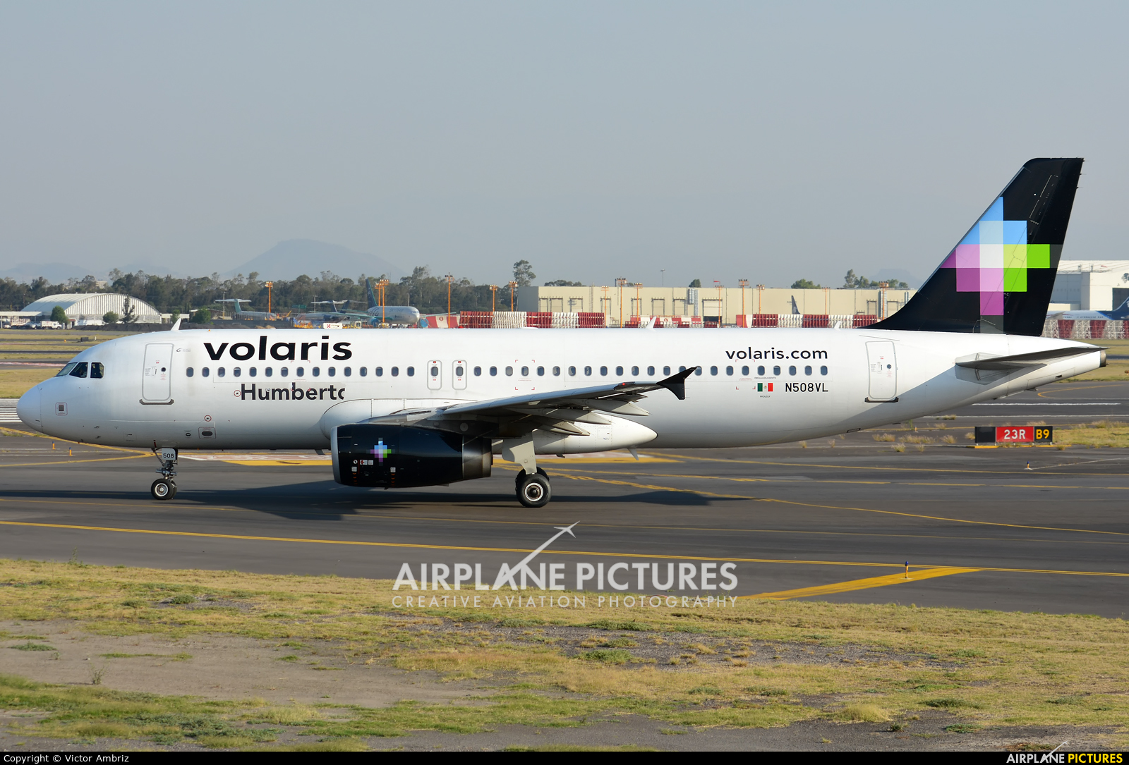 Volaris N508VL aircraft at Mexico City - Licenciado Benito Juarez Intl