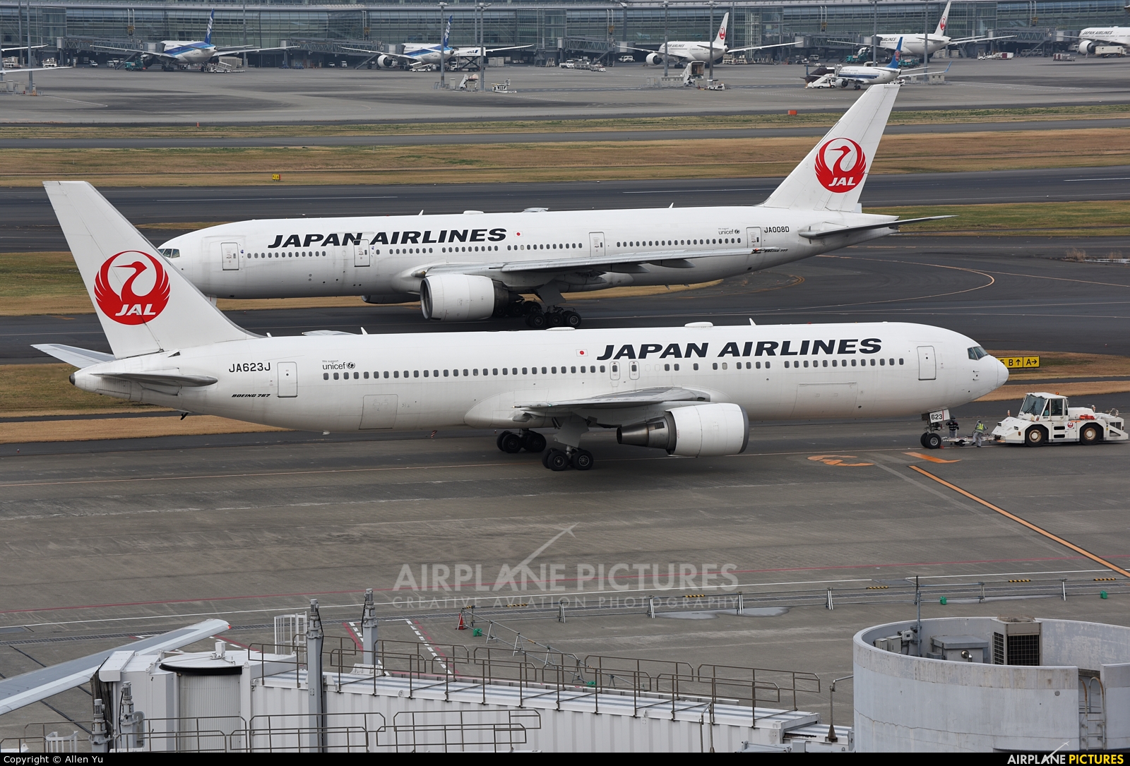 JAL - Japan Airlines JA623J aircraft at Tokyo - Haneda Intl
