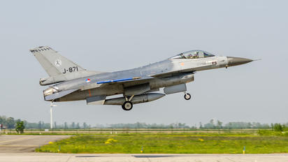 J-871 - Netherlands - Air Force General Dynamics F-16A Fighting Falcon