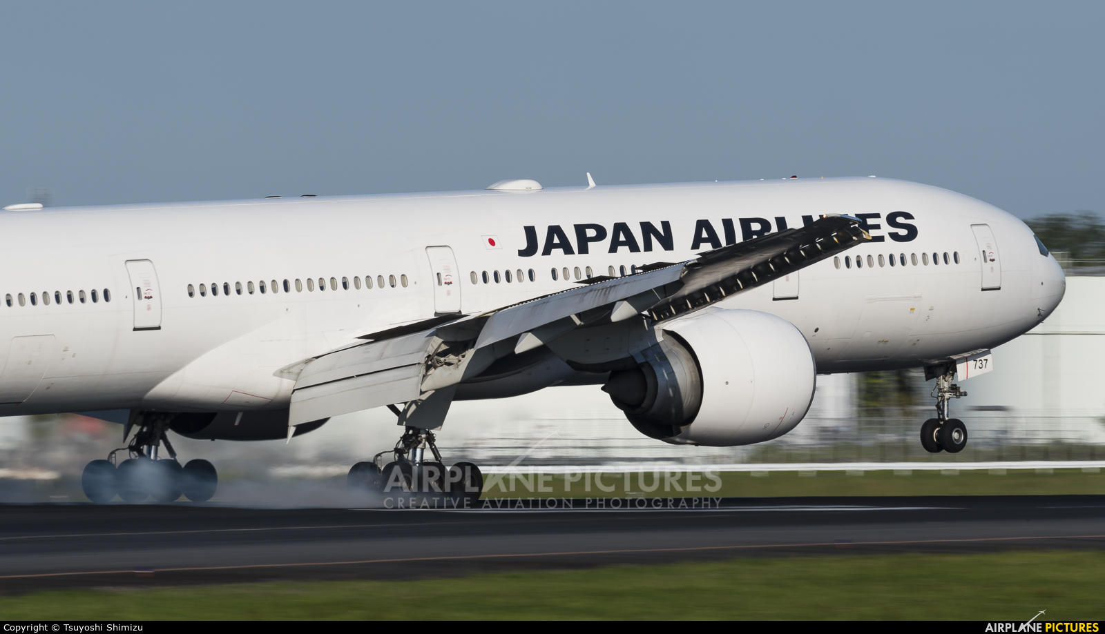 JAL - Japan Airlines JA737J aircraft at Tokyo - Narita Intl