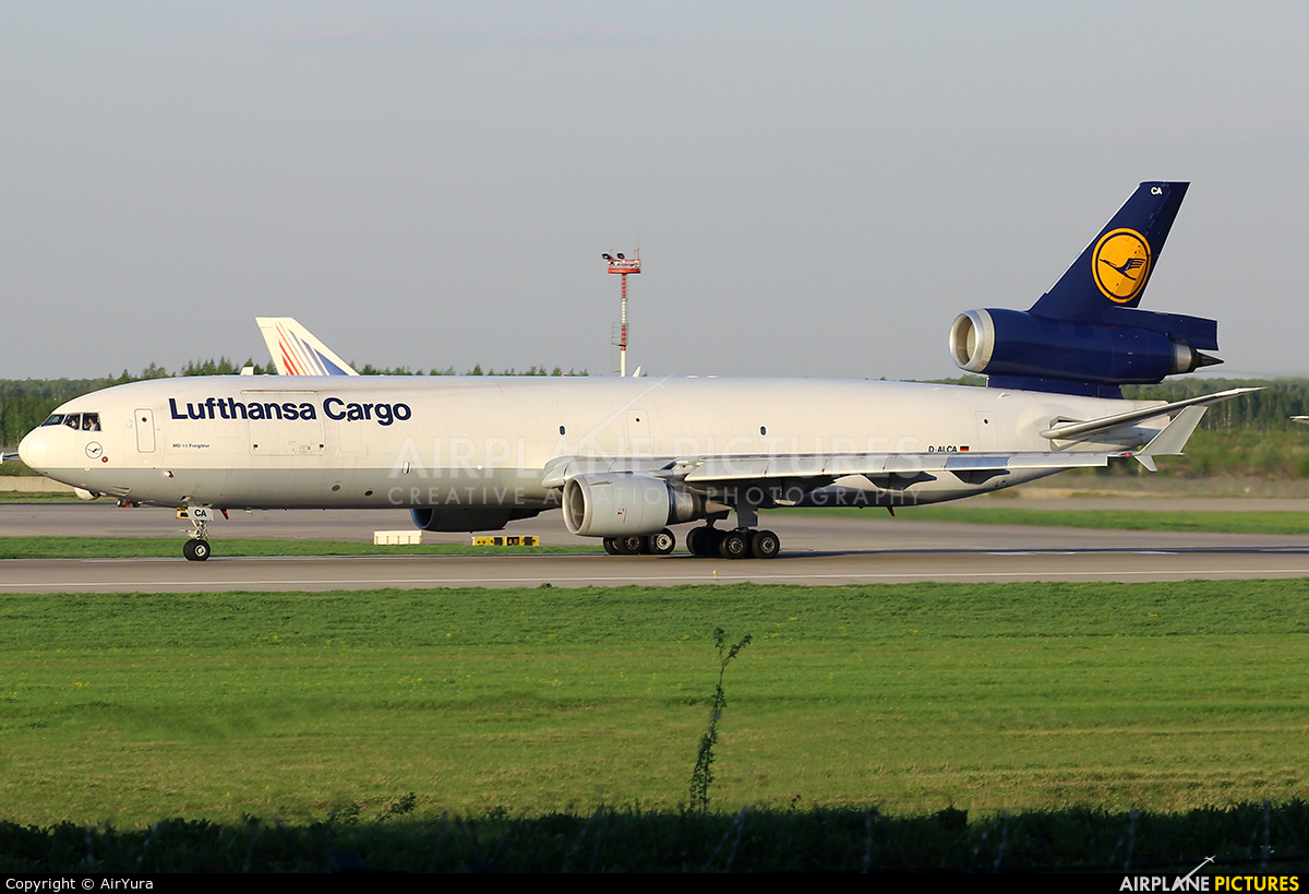 Lufthansa Cargo D-ALCA aircraft at Moscow - Domodedovo