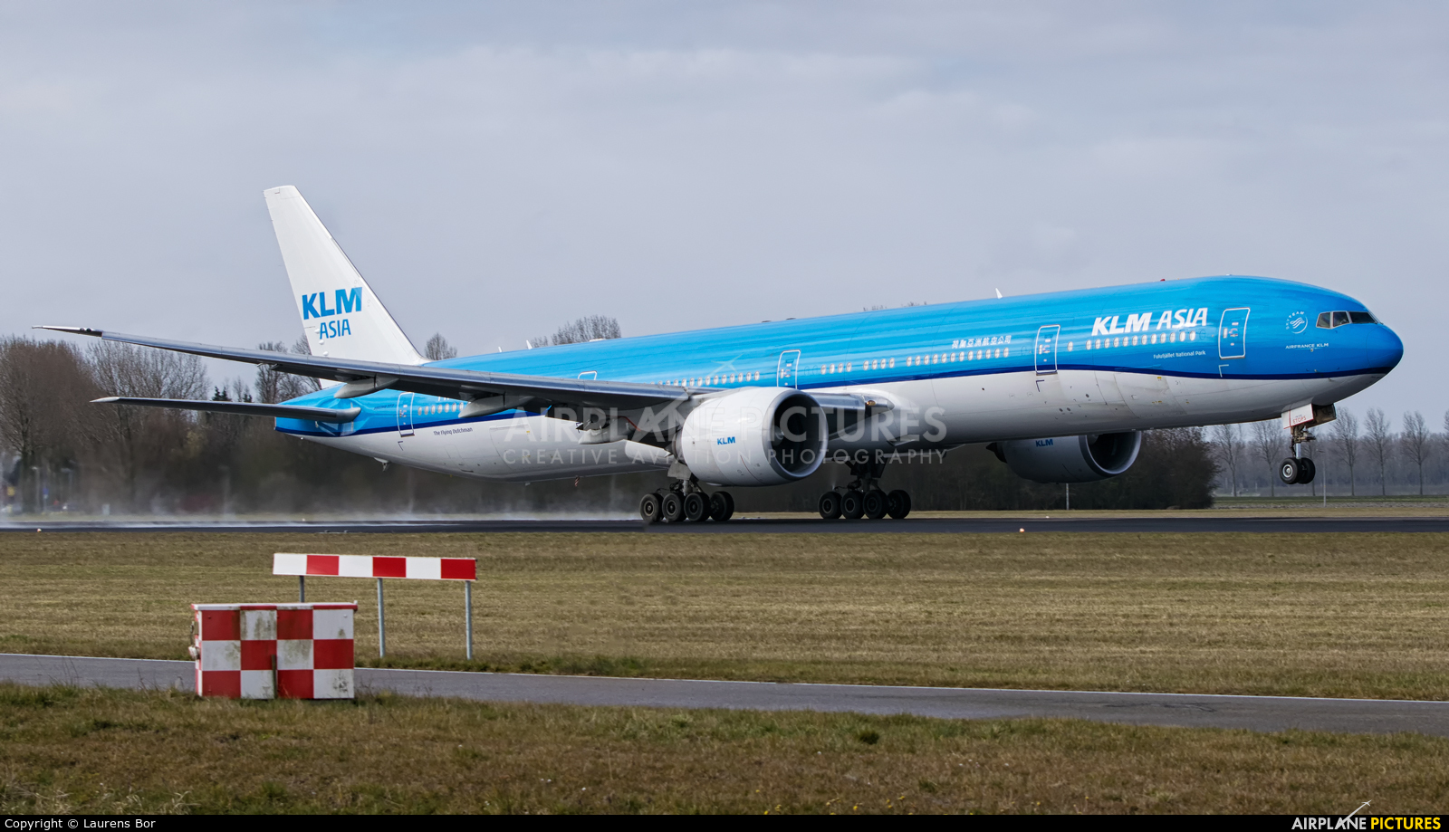 KLM Asia PH-BVB aircraft at Amsterdam - Schiphol
