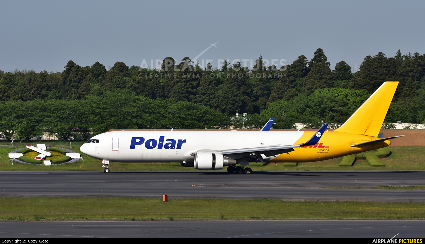 Polar Air Cargo N643GT aircraft at Tokyo - Narita Intl