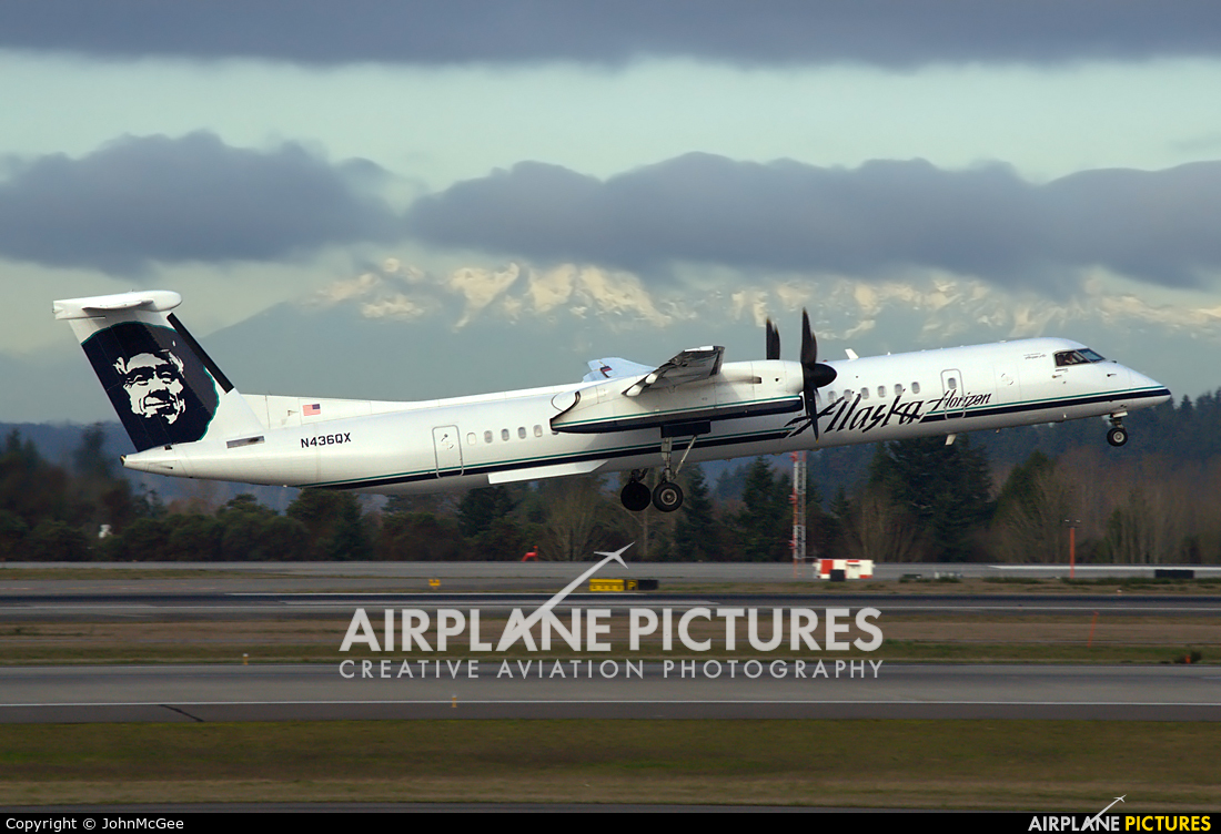 Alaska Airlines - Horizon Air N436QX aircraft at Seattle-Tacoma Intl