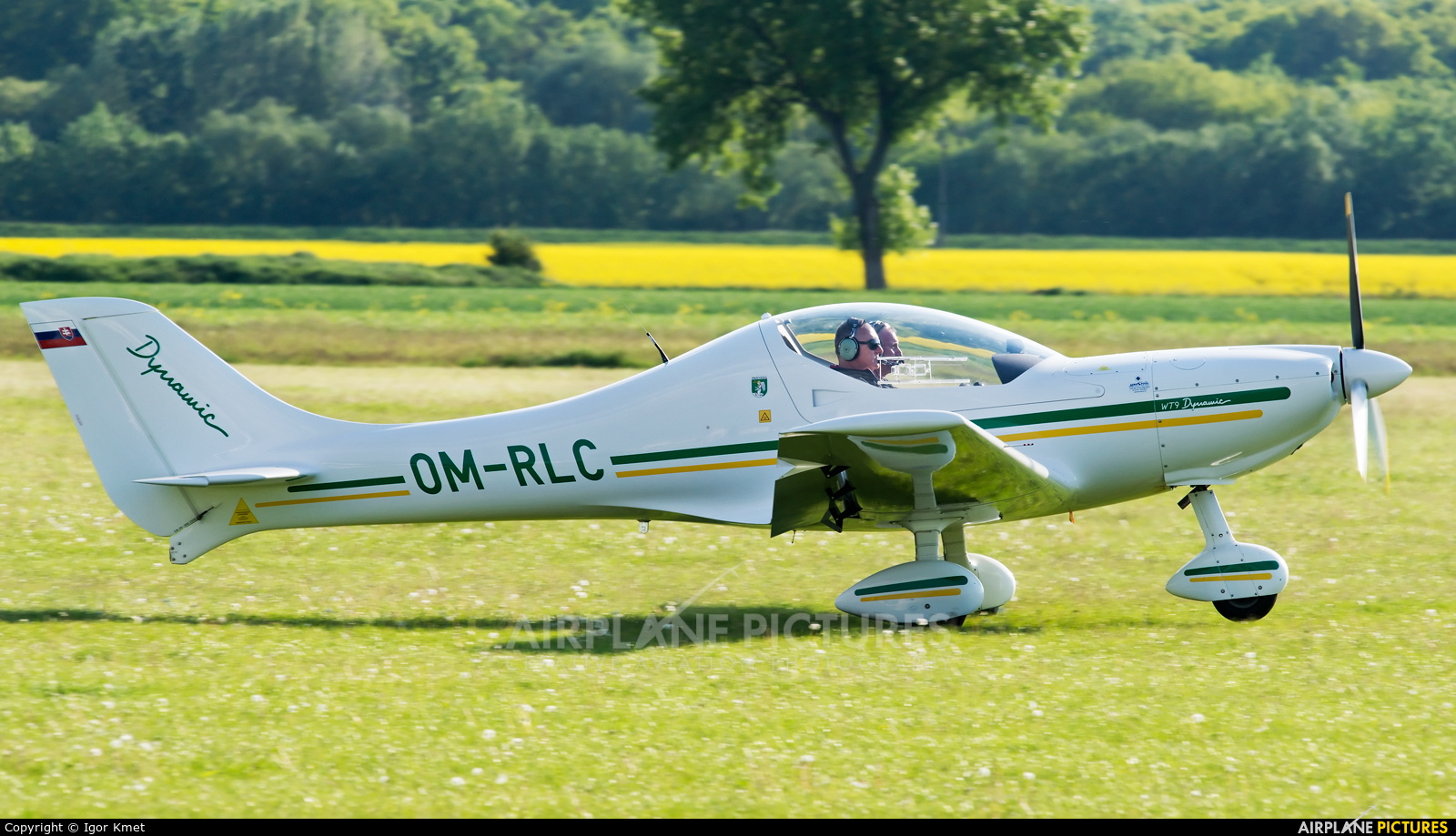 Private OM-RLC aircraft at Nitra
