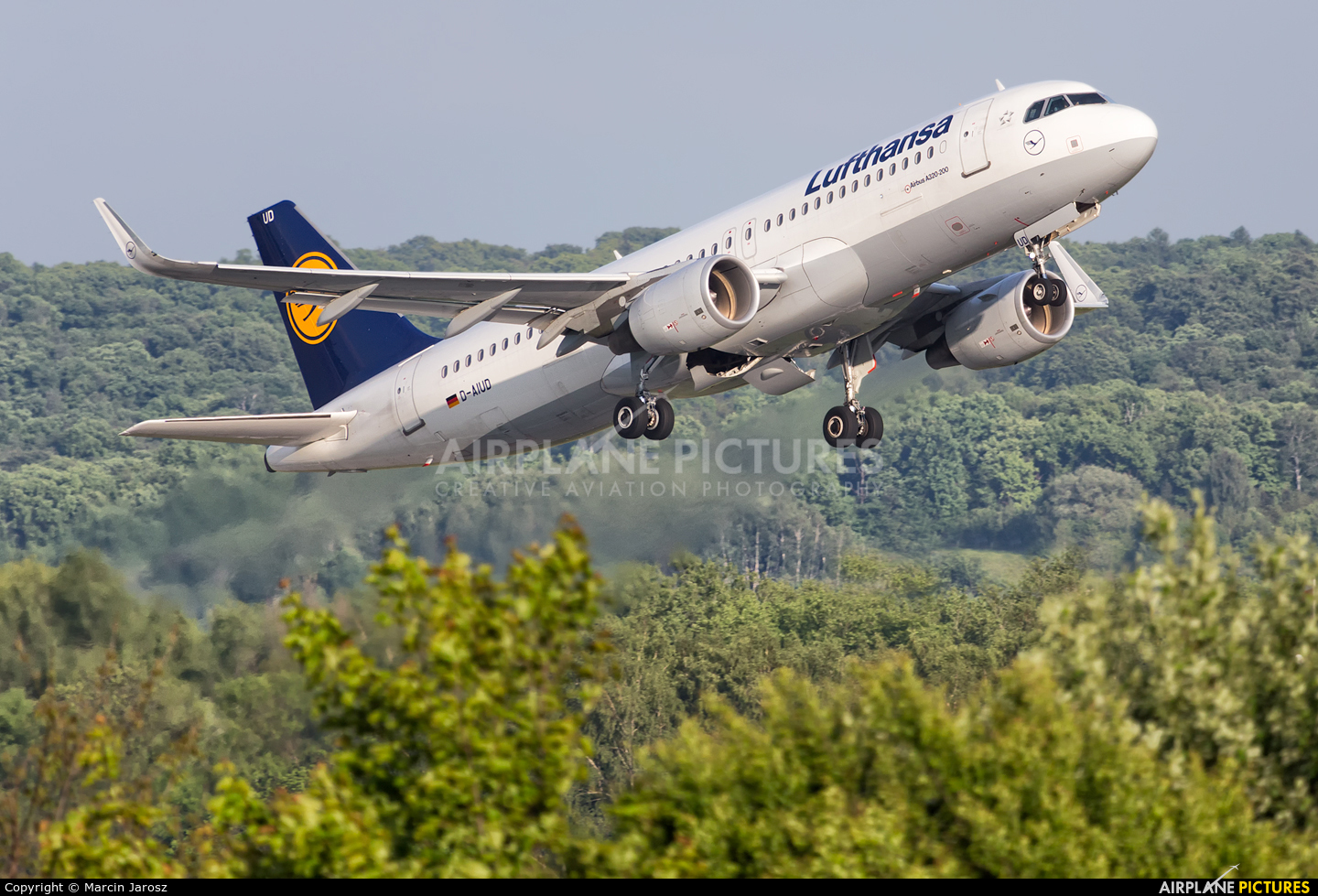 Lufthansa D-AIUD aircraft at Kraków - John Paul II Intl