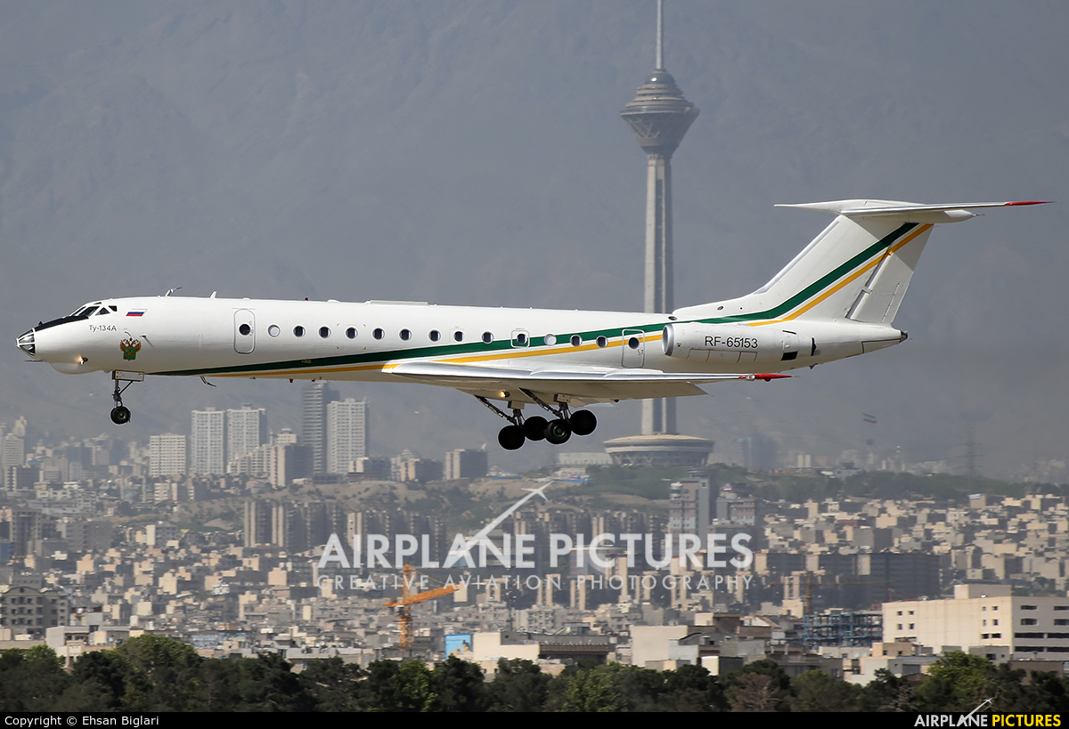 Russia - Federal Customs RF-65153 aircraft at Tehran - Mehrabad Intl