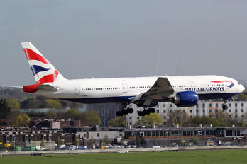 G-VIIX - British Airways Boeing 777-200