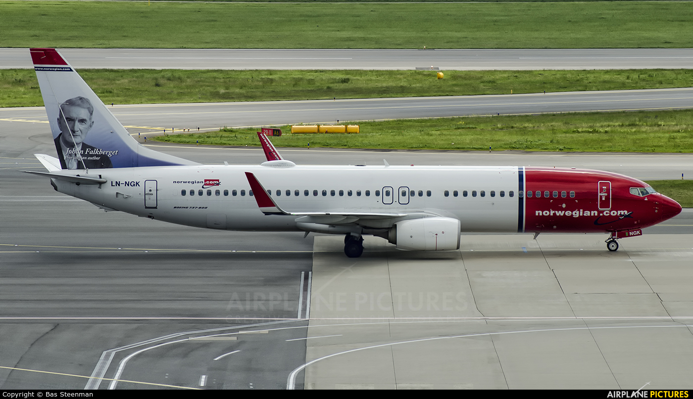 Norwegian Air Shuttle LN-NGK aircraft at Vienna - Schwechat