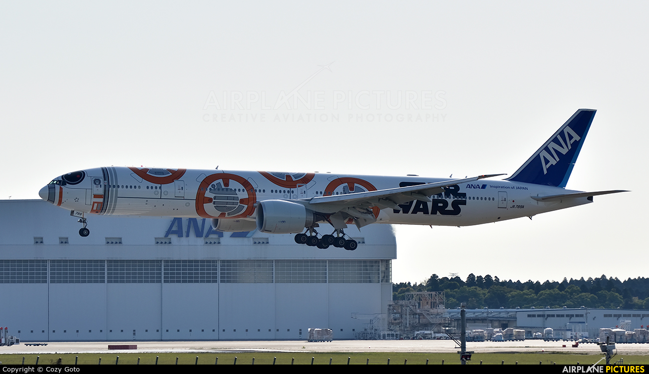 ANA - All Nippon Airways JA789A aircraft at Tokyo - Narita Intl