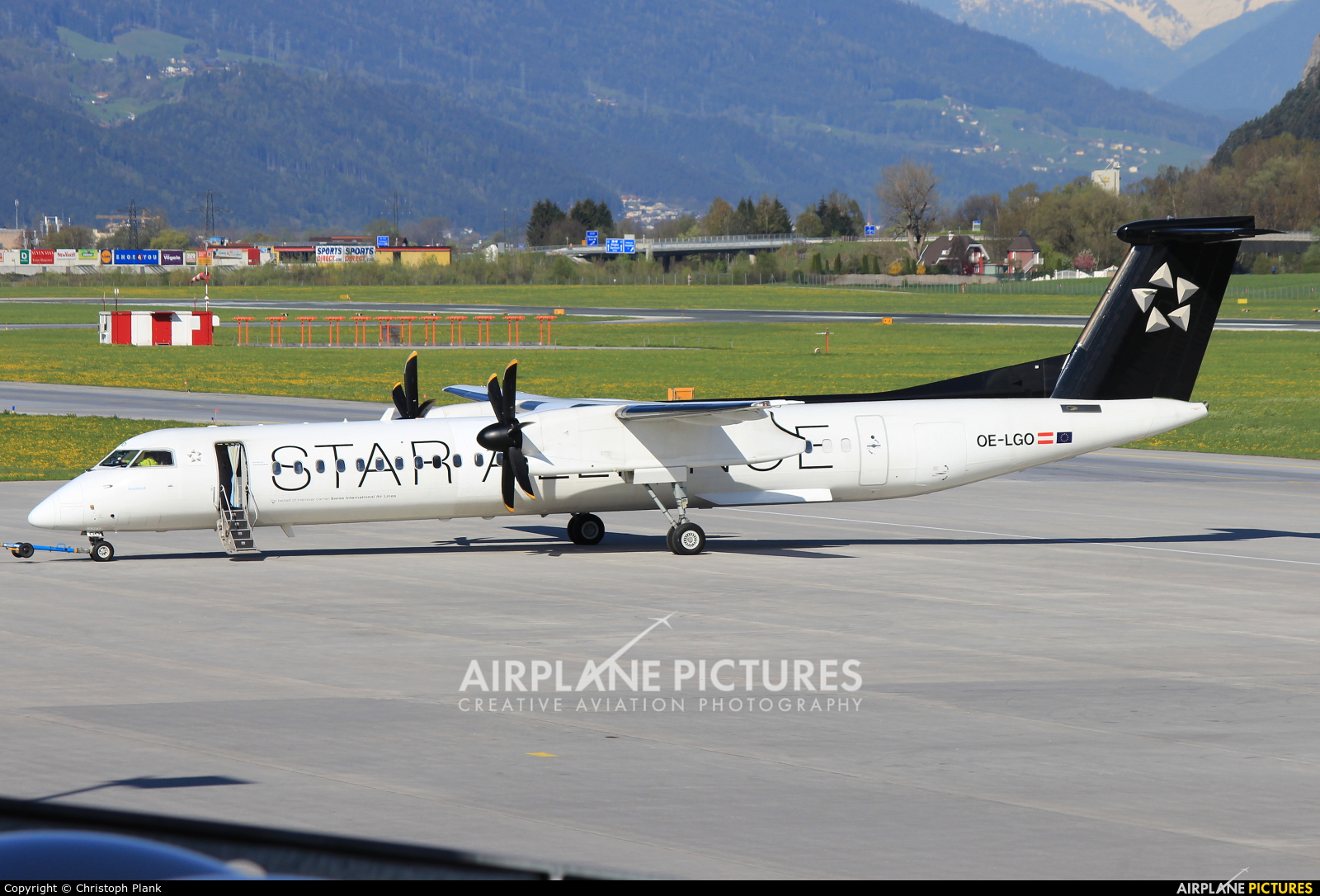 Austrian Airlines/Arrows/Tyrolean OE-LGO aircraft at Innsbruck