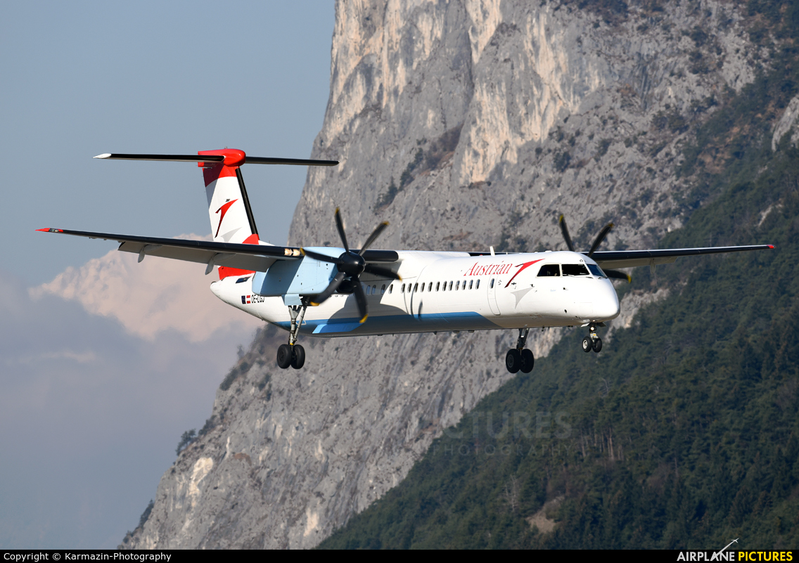 Austrian Airlines/Arrows/Tyrolean OE-LGJ aircraft at Innsbruck