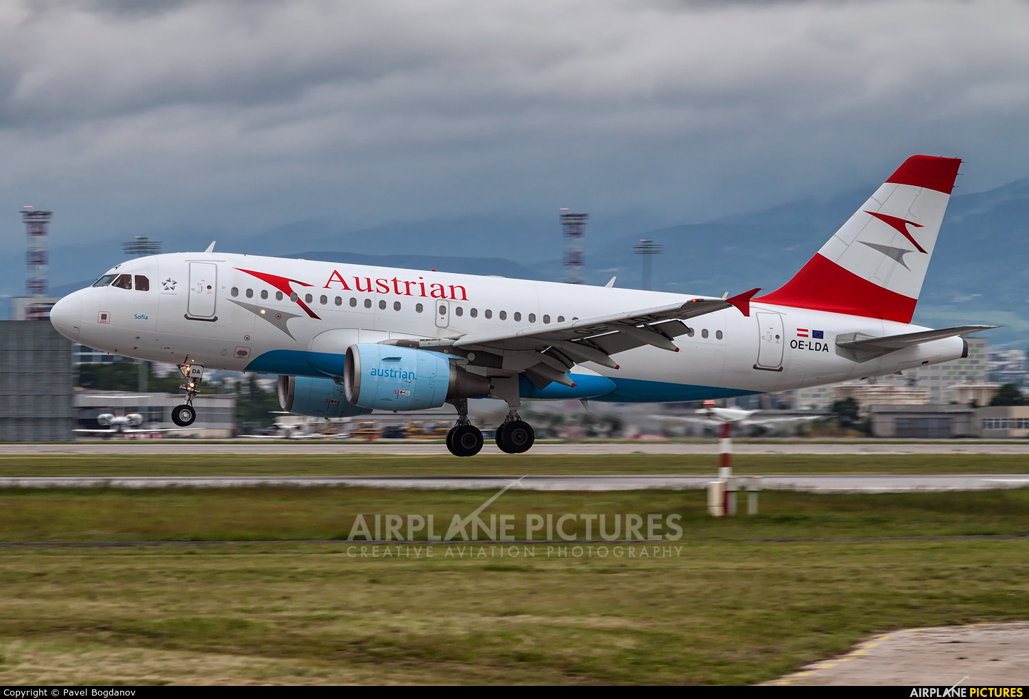 Austrian Airlines/Arrows/Tyrolean OE-LDA aircraft at Sofia