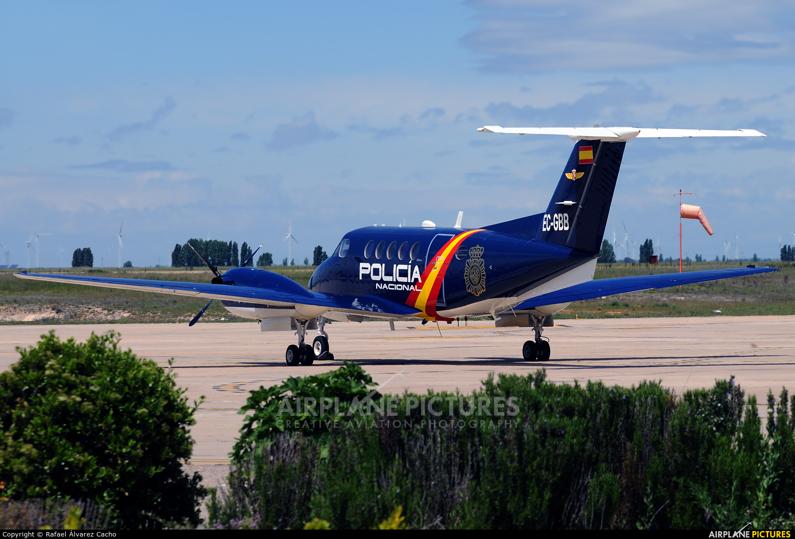 Spain - Police EC-GBB aircraft at Valladolid - Villanubla