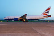Rare British Airways B777-200 in Dublin title=