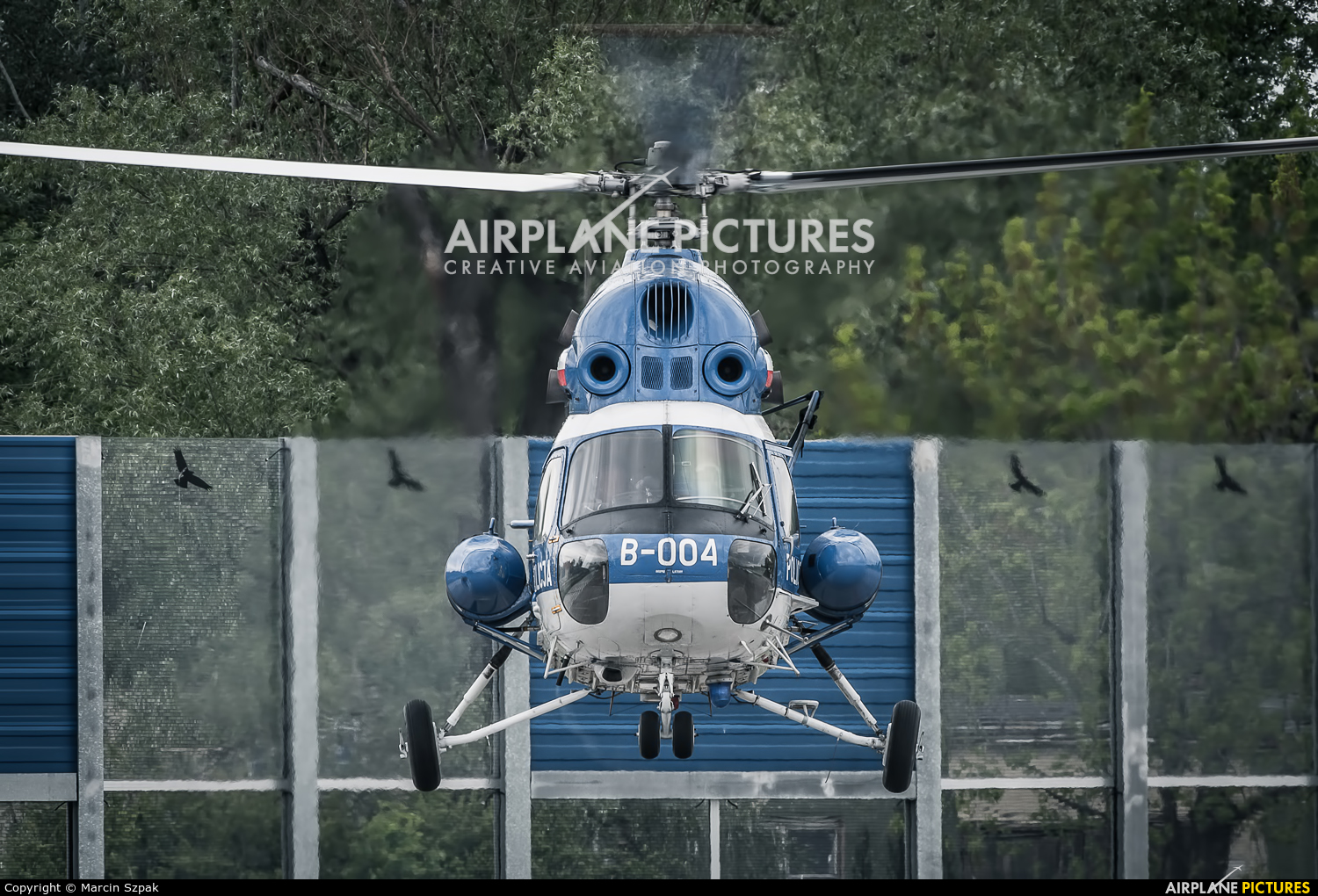 Poland - Police SN-06XP aircraft at Wrocław - Copernicus
