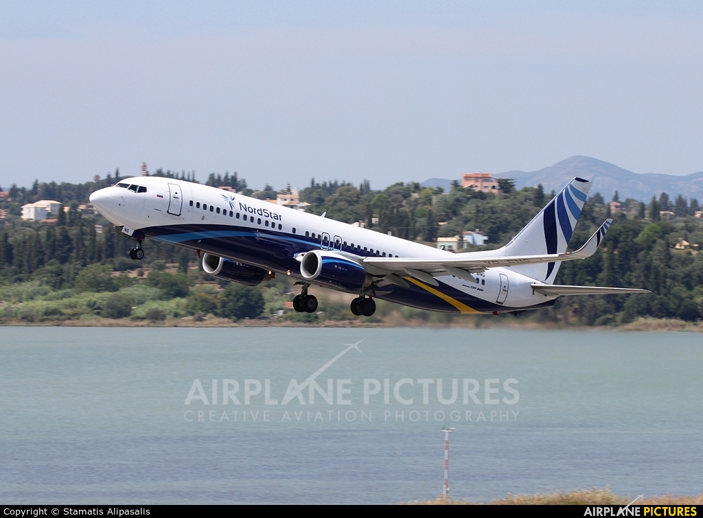NordStar Airlines VQ-BNG aircraft at Corfu - Ioannis Kapodistrias