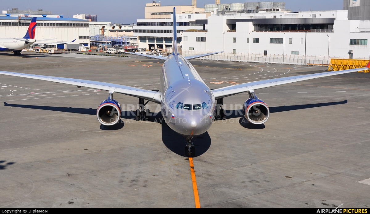 Aeroflot VQ-BMX aircraft at Tokyo - Narita Intl