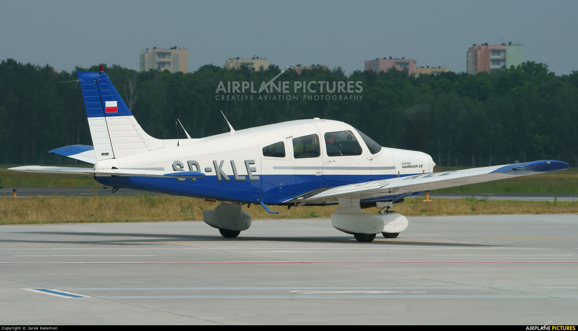 Private SP-KLE aircraft at Bydgoszcz - Szwederowo