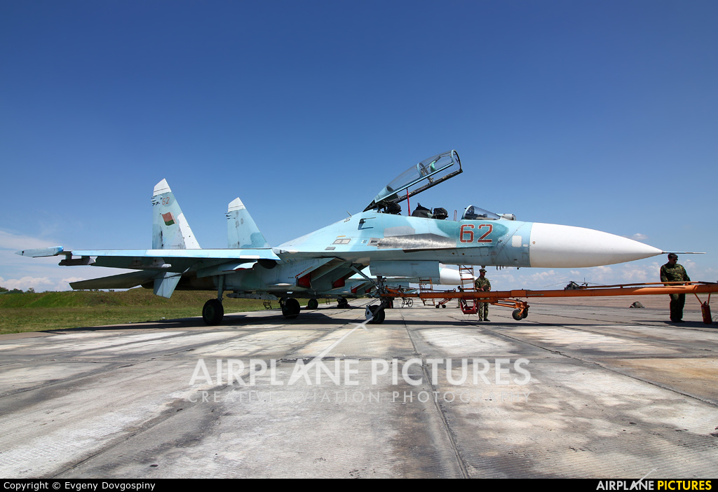 Belarus - Air Force 62 aircraft at Baranovichi
