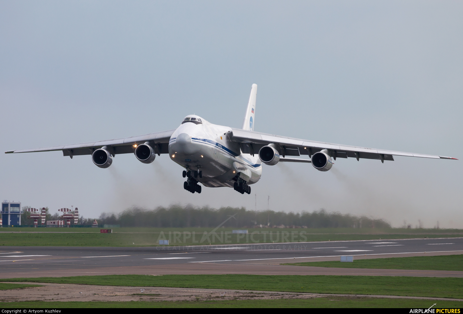 224 Flight Unit RA-82037 aircraft at Moscow - Vnukovo