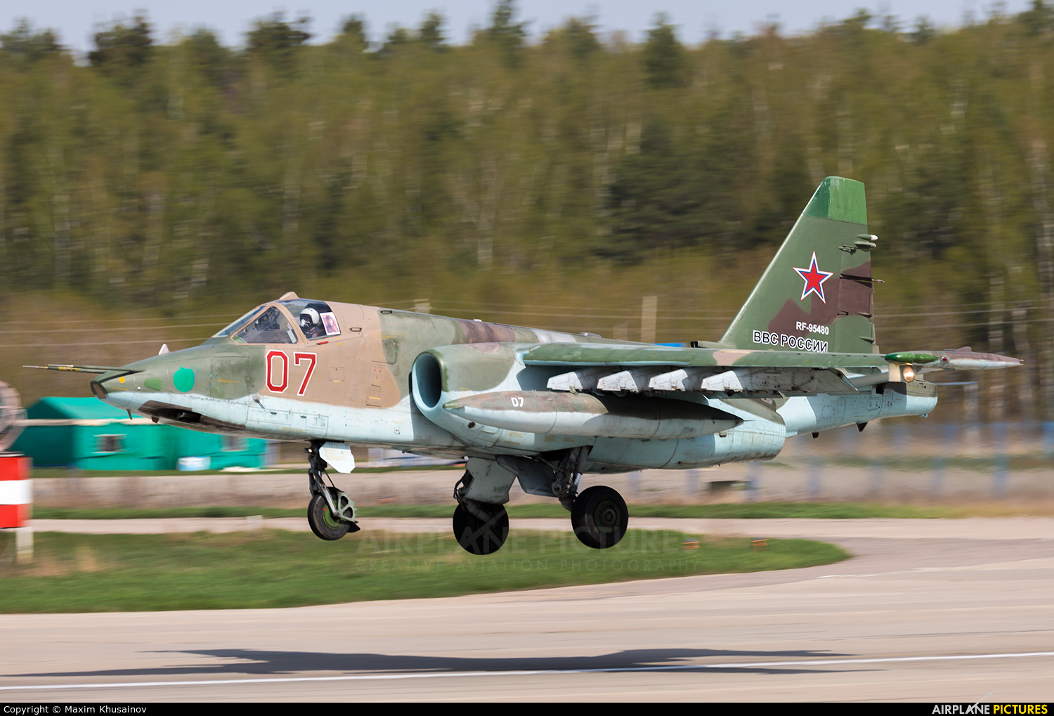 Russia - Air Force RF-95480 aircraft at Kubinka