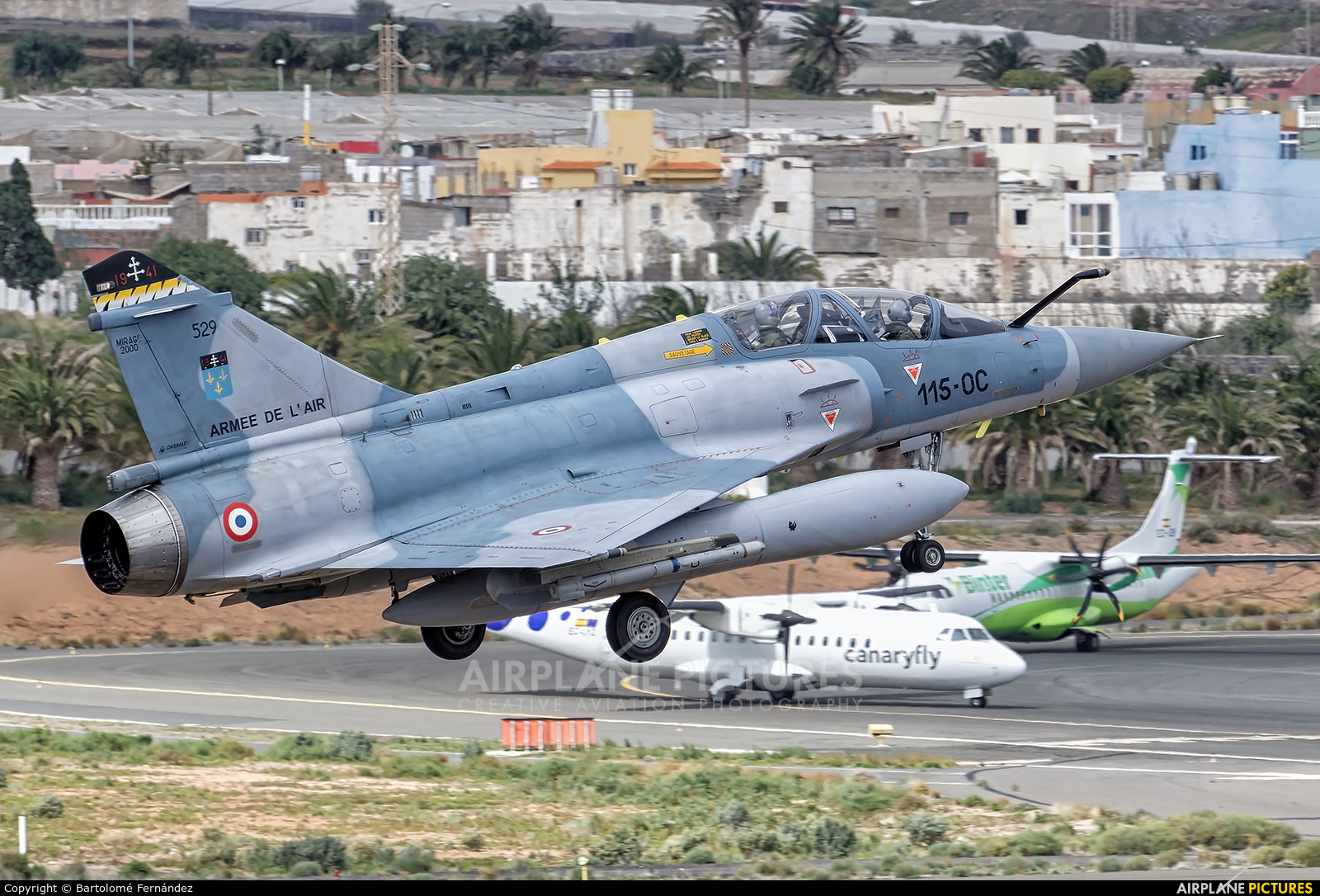 France - Air Force 529 / 115-0C aircraft at Las Palmas de Gran Canaria