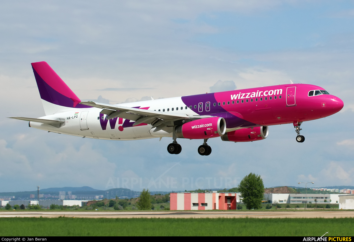 Wizz Air HA-LPQ aircraft at Brno - Tuřany