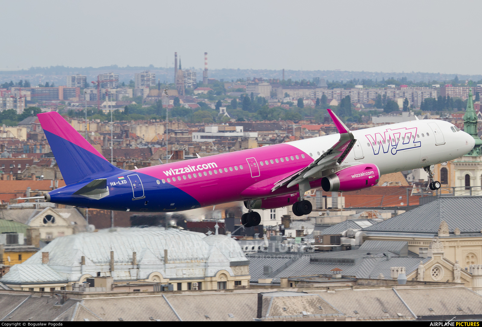 Wizz Air HA-LXD aircraft at Off Airport - Hungary