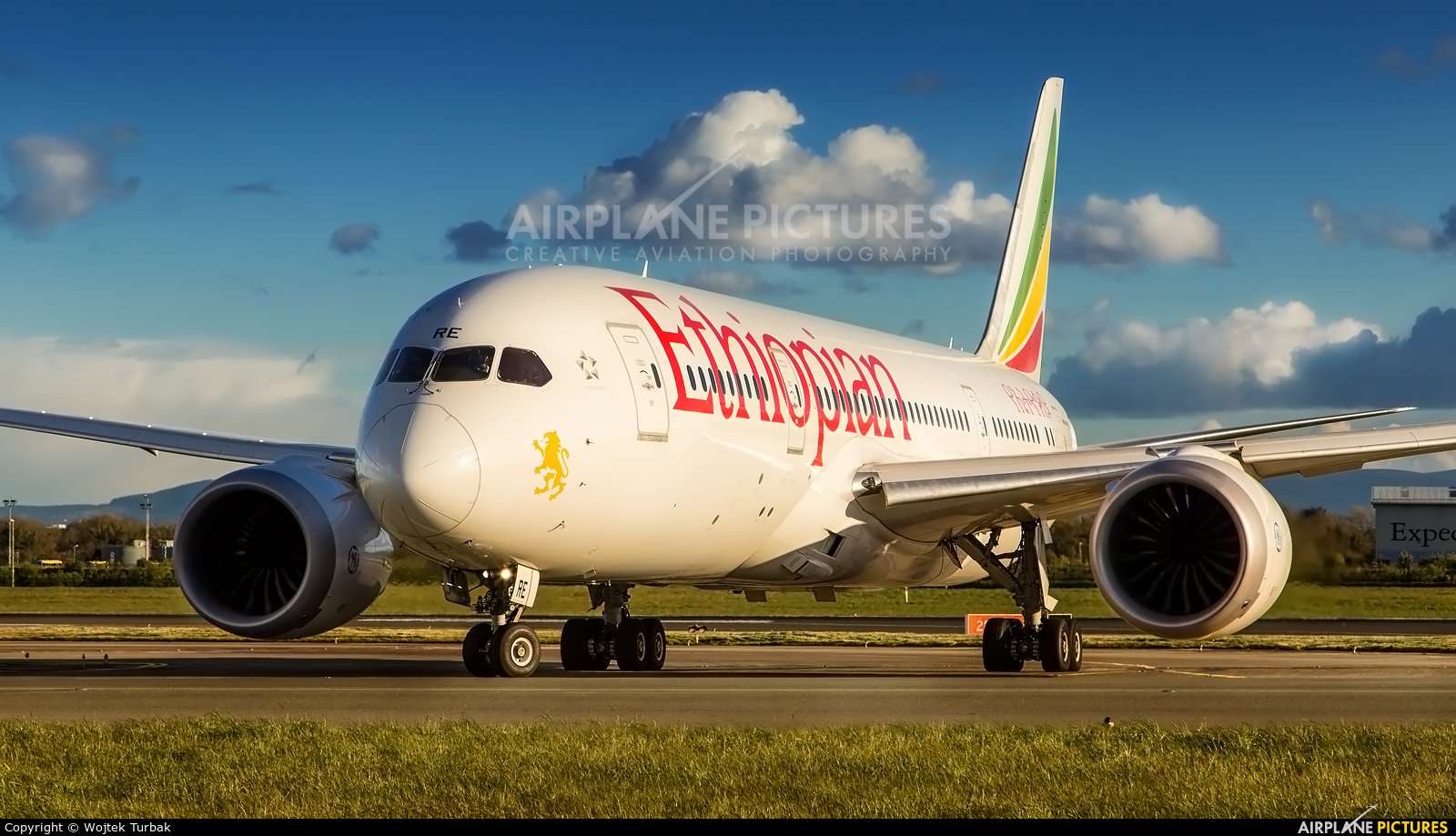 Ethiopian Airlines ET-ARE aircraft at Dublin