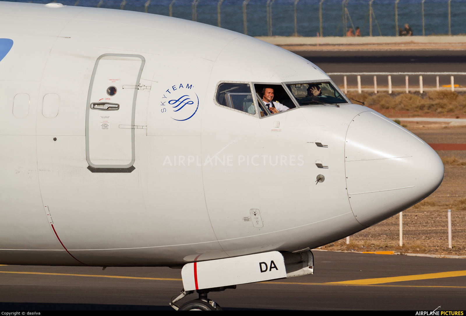 Air Europa EC-IDA aircraft at Lanzarote - Arrecife