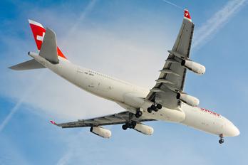 HB-JMD - Swiss Airbus A340-300